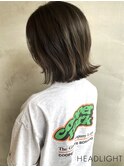 ダークグレージュ×外はねボブ_SP2021-09-20