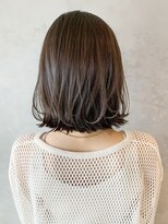 アルバム 池袋(ALBUM)&nbsp;くびれボブ_外ハネボブセクションカラーペールベージュ_ba372691