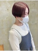 ラインショート × ピンクアッシュ【liblo】