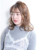 ユニックス モザイクモール港北店(UNIX)&nbsp;【UNIX港北店】垢抜けミルクティーウェーブ#ケアブリーチ