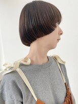 ファチュール(fAture.)&nbsp;大人お洒落　30代40代　マッシュ　ショートボブ　丸みショート◎