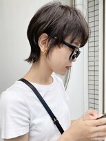 モリオ フロム ロンドン 大宮2号店(morio from London)&nbsp;【なかじま ひびき】カーキグレージュ×マッシュレイヤー