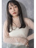 姫カット/ロングストレート/20代30代40代