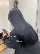 ヘア デザイン ヴェルダ(hair design Verda) ブルーブラック