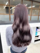 ソア 渋谷(soar)&nbsp;30代40代大人可愛い髪質改善カラーラベンダーグレージュ透明感