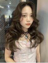 リリー(Lilley) (lilley内堀)韓国ヘア×レイヤーカット×センター分け