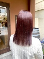 ココカラヘアー ニコ(cococara hair nico)&nbsp;カシスカラー/チェリーレッド/髪質改善/トリートメント