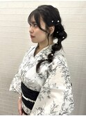 浴衣ヘア