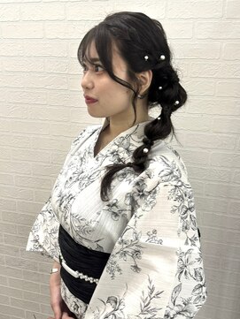 アールプラス 新宿(ar+) 浴衣ヘア