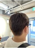 メンズ赤羽スッキリショートヘア白髪染め