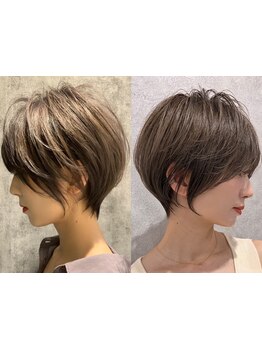 360°フォルムを楽しめるショートやボブが好評★再現性抜群の朝の時短ヘアならお任せ♪