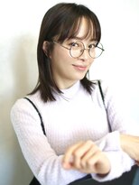 バース(BIRTH)&nbsp;天神【BIRTH】小顔ワンレンミディアムボブ20代30代　9