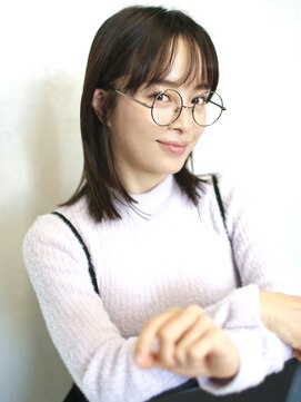 バース(BIRTH) 天神【BIRTH】小顔ワンレンミディアムボブ20代30代　9