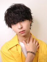 オーシャントーキョー 心斎橋(OCEAN TOKYO WEST)&nbsp;ツイストスパイラル波巻きスパイラルパーマセンターパートウルフ