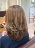 白髪ぼかしハイライト  ◎30代 40代 50代