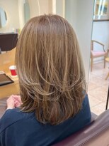 松本平太郎美容室 銀座パートフォー(PART4) 白髪ぼかしハイライト ◎30代 40代 50代