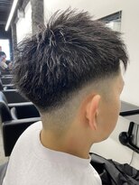 ココ 原宿(KOKO)&nbsp;□フェードカット#ベリーショート#ビジネス＃ニュアンスパーマ