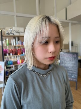 サラ 新宮店(SARA) ハイトーン/外ハネボブ