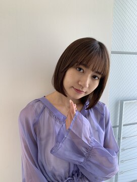イヴォークトーキョーオーサカ(EVOKE TOKYO osaka) 小顔内巻きボブ
