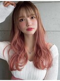 orsohair x ピンクグラデーション