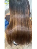 ボクノ(bokuno) 最上級髪質改善×縮毛矯正ロングスタイル