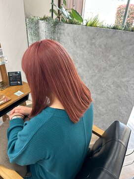 マーレ(MARLE./) コーラルピンクベージュ