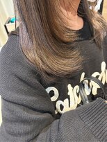 ミューシェレゴ(meauche...lego)&nbsp;顔まわりレイヤー/ブラウンベージュ