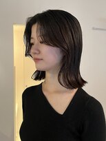 トッド(tod)&nbsp;ベージュブラウン　ブリーチなしカラー　透明感カラー　赤み消し