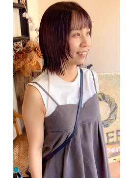 ビレップ(BIL'EP) 小顔効果＊顔まわりレイヤーボブ