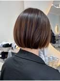 大人のミニマムボブ