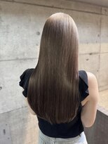 グランアージュ 池袋東口店(grandage)&nbsp;ブリーチなしダブルカラー髪質改善くすみブルーベージュ