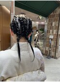 ヘアセット　ヘアアレンジ　和装　およばれヘア