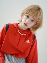 エシェル 平塚店(echelle)&nbsp;くびれミディ/切りっぱなし/レイヤー/平塚