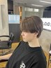【たまき・きょうすけ指名】メンズカット＋ケアカラー+眉カット