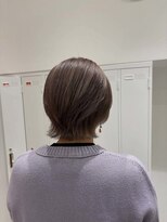 ナーディ バイ ミルボン(NERDy by milbon)&nbsp;ネオウルフ×グレージュ