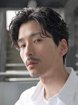 レタッチ バイ フィフス 銀座(RETOUCH by fifth)&nbsp;銀座フェザーパーマニュアンスパーマ毛流れパーマセンターパート