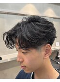 フェザーパーマセンターパートビジネスヘア