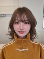 アンバー 池袋(amber)&nbsp;ゆるふわミディアムスタイル