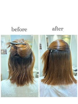 髪質改善プレミアム縮毛矯正