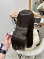 アドラーブル ココロ 新潟(adorable CoCoLo) 大人美人艶カラーベージュ小顔カット透明感レイヤーロング