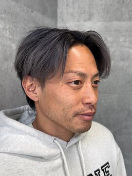 ルイス(L'wis) FC東京.仲川輝人さん.メンズバレイヤージュ.シルバーカラー.