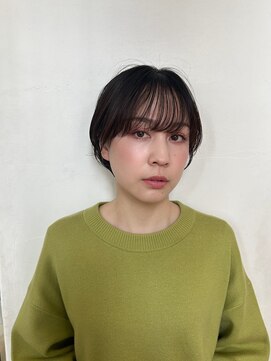 ランデブ リアン(Rendez-Vous lien) 前髪伸ばしかけショート