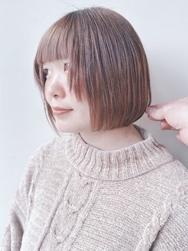 ラウンジ モリオ イケブクロ(Lounge MORIO Ikebukuro) ＊池袋ボブ内巻きボブ顎ラインボブ小顔ボブぱっつんボブ姫カット