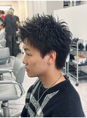 men'shair/スパイキーショート/ピンパーマ