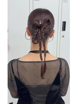 スタイル 横浜(STYLE)&nbsp;結婚式お呼ばれアレンジ/カチモリ／ヘアセット/タイト