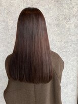 アース コアフュールボーテ 諏訪店(EARTH coiffure beaute) ダークブラウンダブルカラー韓国