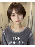 池袋で叶う理想のショートヘア/白髪ぼかし/縮毛矯正