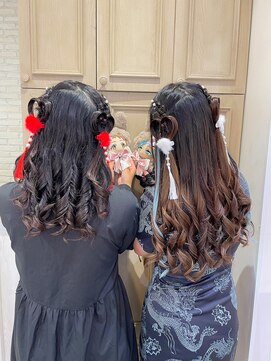 コルツー(CoL2) ハーフツイン/横浜ヘアセット/ライブヘアセット