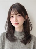 韓国風顔まわり/髪質改善/レイヤー/三宮20代30代40代