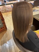 ヴァンカウンシル 清須店(VANCOUNCIL)&nbsp;くすみベージュ艶カラー